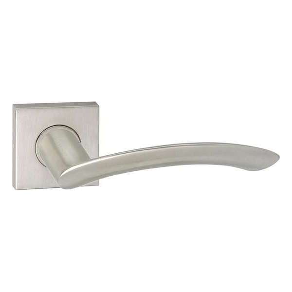 Impresso Watton Deurklink – Deurbeslag – Vierkant – Rozet – Zilver Impresso Watton Deurklink – Deurbeslag – Vierkant – Rozet – Zilver