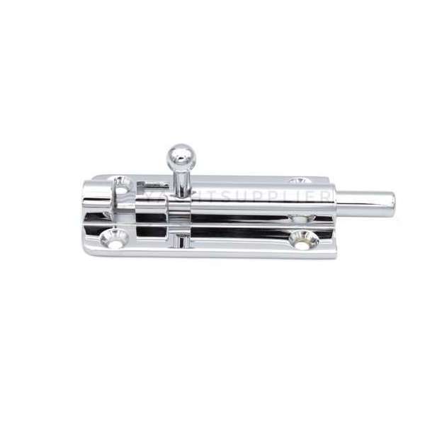Profielgrendel inclusief sluitbeugel - Chroom - 75x34mm - 8mm stift - S&B 242104.6 Profielgrendel inclusief sluitbeugel - Chroom - 75x34mm - 8mm stift - S&B 242104.6