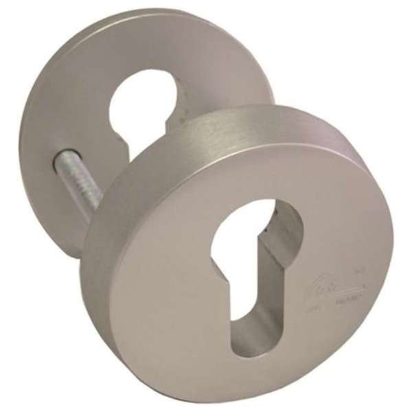 Ivana aluminium veiligheidsrozetten - Economy - SKG** - rond 51 mm Ivana aluminium veiligheidsrozetten - Economy - SKG** - rond 51 mm
