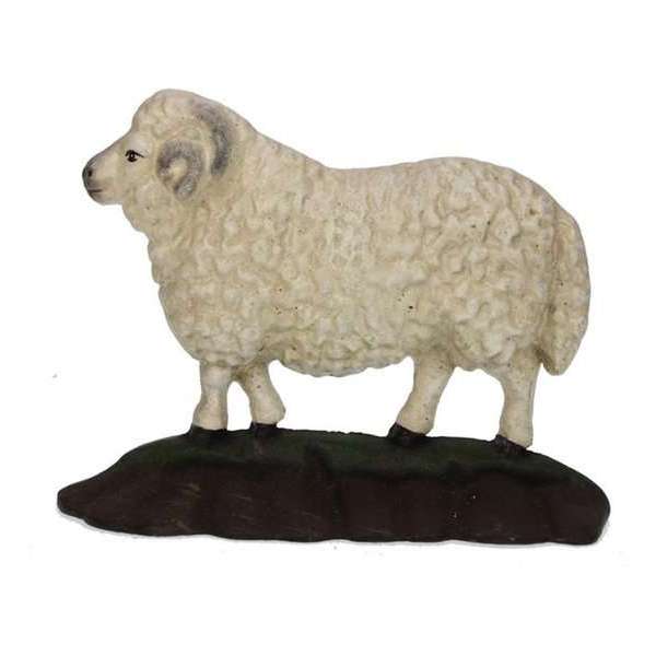 Schaap deurstop metaal 25x5x18cm Schaap deurstop metaal 25x5x18cm