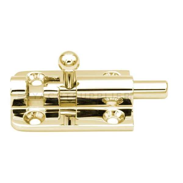 Profielgrendel inclusief sluitbeugel - Messing gepolijst - 50x34mm - 8mm stift - S&B 242105.4 Profielgrendel inclusief sluitbeugel - Messing gepolijst - 50x34mm - 8mm stift - S&B 242105.4