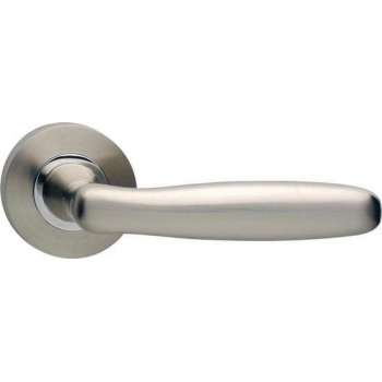 Intersteel Deurkruk Bjorn op rozet nikkel mat