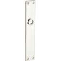 Artitec Wallebroek Langschild paar Bauhaus blind glans nikkel
