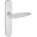 Impresso Sutton Deurklink – Deurbeslag – Ovaal – Deurschild – Aluminium