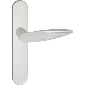 Impresso Sutton Deurklink – Deurbeslag – Ovaal – Deurschild – Aluminium