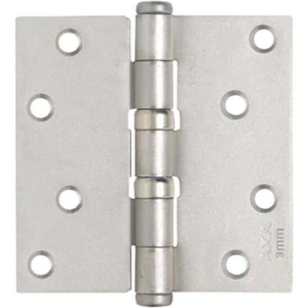 Axa Kogellagerscharnier RVS 102 x 102 x 3mm 1531-26-81/E Axa Kogellagerscharnier RVS 102 x 102 x 3mm 1531-26-81/E