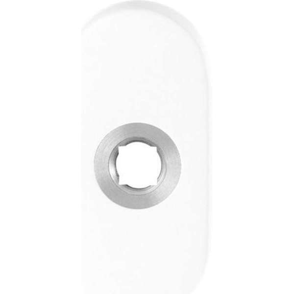 GPF Ovale click rozet 70x32x10 mm wit GPF Ovale click rozet 70x32x10 mm wit