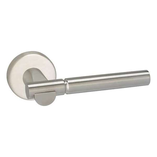 Impresso Bretton Deurklink – Deurbeslag – Rond – Rozet – Zilver Impresso Bretton Deurklink – Deurbeslag – Rond – Rozet – Zilver
