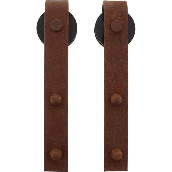 Intersteel Set van 2 hangrollen Basic antiek Intersteel Set van 2 hangrollen Basic antiek