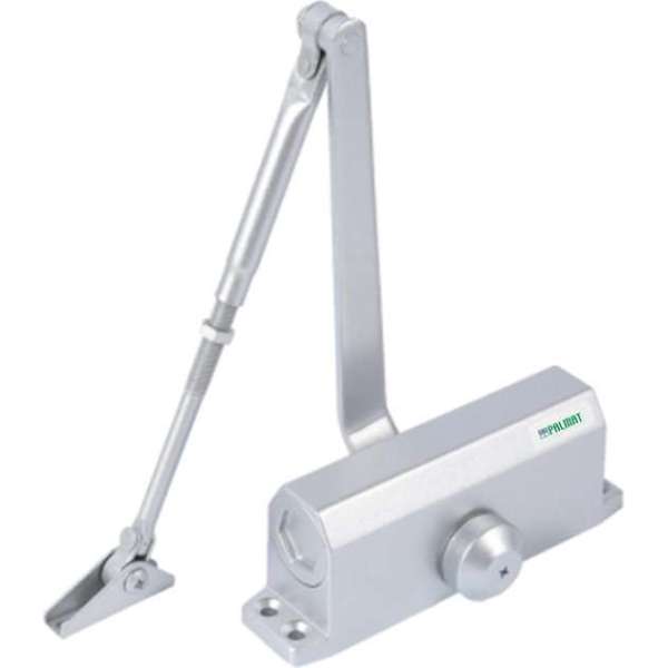 PALMAT Hydraulische deurdranger - Deursluiter voor binnen - 80 t/m 120 kg -Zilver PALMAT Hydraulische deurdranger - Deursluiter voor binnen - 80 t/m 120 kg -Zilver