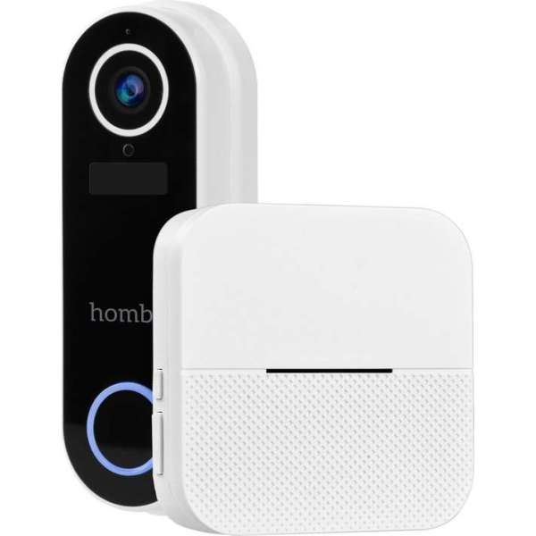 Hombli Smart Doorbell 2 Pack - White (incl. Chime) Hombli Smart Doorbell 2 Pack - White (incl. Chime)