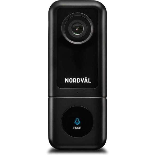 Nordväl SH105 Slimme Video Deurbel met 2K Camera + WiFi + 32GB SD kaart Nordväl SH105 Slimme Video Deurbel met 2K Camera + WiFi + 32GB SD kaart