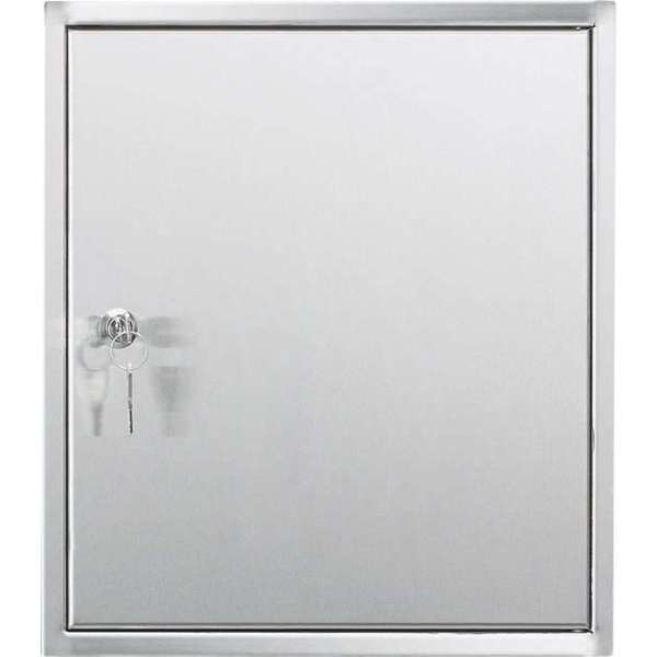 RVS brievenbus deur inbouw RVS brievenbus deur inbouw