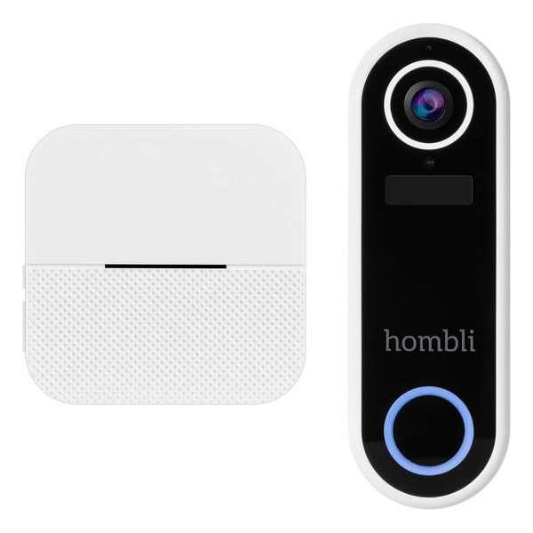 Hombli Slimme Video Deurbel – Draadloos – Wit (Inclusief 1 Deurbelgong) Hombli Slimme Video Deurbel – Draadloos – Wit (Inclusief 1 Deurbelgong)