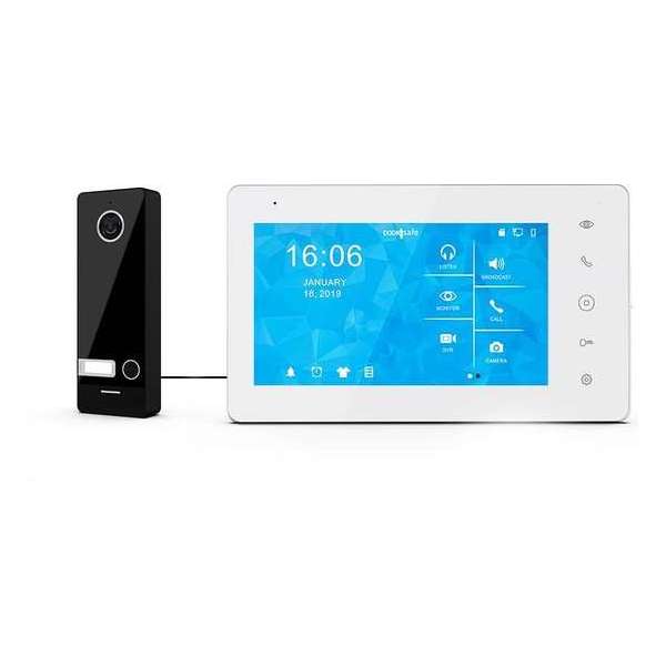 Doorsafe 7710 PRO | HD internet deurbel met camera | 7 inch touchscherm | 2-draads | internet via WiFi Doorsafe 7710 PRO | HD internet deurbel met camera | 7 inch touchscherm | 2-draads | internet via WiFi
