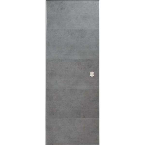 Door in box schuifdeur beton look Door in box schuifdeur beton look