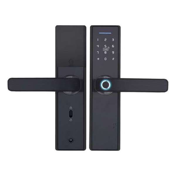 Wards Slim Deurslot Binnendeur - Smartlock Met Code of Vingerafdruk - Slim Slot Elektrisch met Handige App Wards Slim Deurslot Binnendeur - Smartlock Met Code of Vingerafdruk - Slim Slot Elektrisch met Handige App