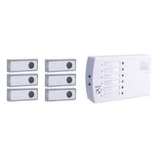 m-e modern-electronics FRS-106.1 Draadloos belsysteem voor Draadloze deurbel m-e modern-electronics FRS-106.1 Draadloos belsysteem voor Draadloze deurbel