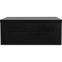 Logixbox - Brievenbus - opbouw Pakketbrievenbus - Achteruitname Stardust Black