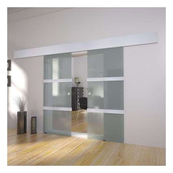 Dubbele schuifdeur glas Dubbele schuifdeur glas
