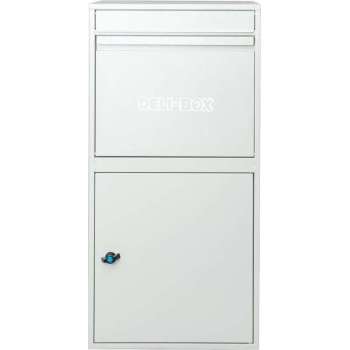 Deli-Box Grijs (ral7032) Pakketbrievenbus XL