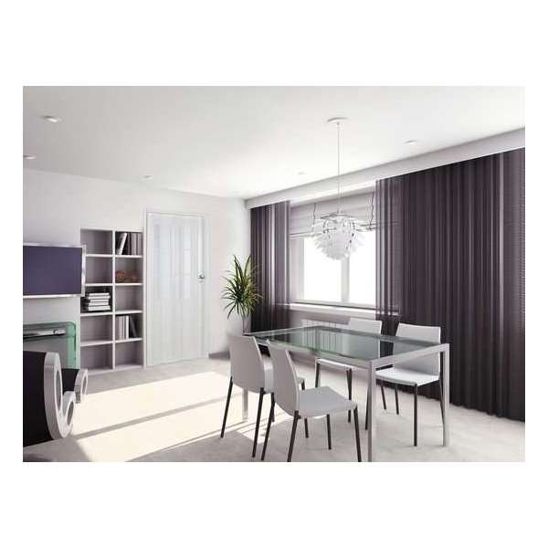 Marley glazen vouwdeur Luxe President New Edition in kleur wit met slot uitbreidbaar tot 200 cm Marley glazen vouwdeur Luxe President New Edition in kleur wit met slot uitbreidbaar tot 200 cm