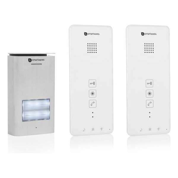 Smartwares Audio intercom system for 2 apartments DIC-21122 Smartwares Audio intercom system for 2 apartments DIC-21122