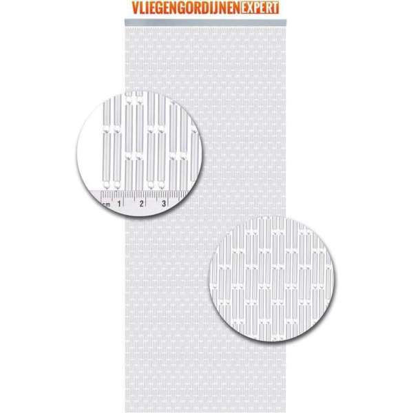 Vliegengordijnenexpert Hulzen - Vliegengordijn - 90x210 cm - Transparant Vliegengordijnenexpert Hulzen - Vliegengordijn - 90x210 cm - Transparant