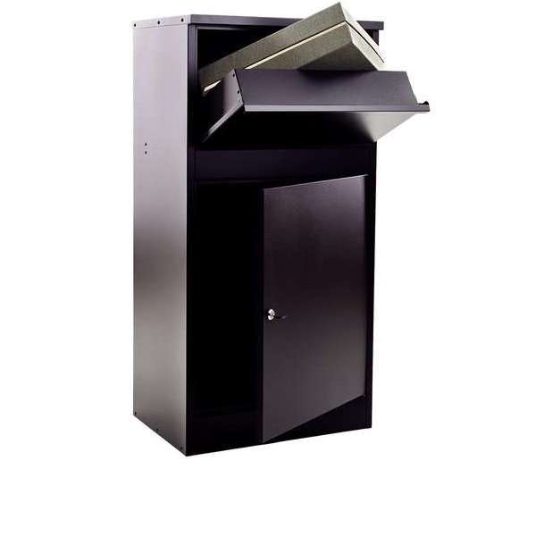 MiKo Pakket brievenbus mat zwart. Parcel Box MiKo Pakket brievenbus mat zwart. Parcel Box