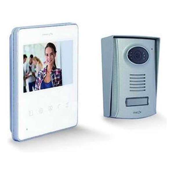 Chacon bedrade videofoon – 4,3'' Scherm – 2 draads - Ultra Slim – wit Chacon bedrade videofoon – 4,3'' Scherm – 2 draads - Ultra Slim – wit