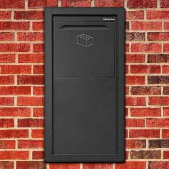 Pakketbrievenbus Frontbox Inbouw Achteruitname-Stardust Graphitgrey