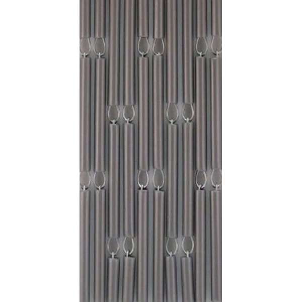 Vliegengordijnenexpert Hulzen - Vliegengordijn - 90x210 cm - Zilver Vliegengordijnenexpert Hulzen - Vliegengordijn - 90x210 cm - Zilver
