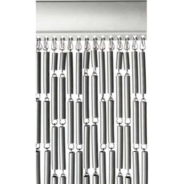 Wicotex - Vliegengordijn Tubes - 90x210 cm – Grijs Wicotex - Vliegengordijn Tubes - 90x210 cm – Grijs