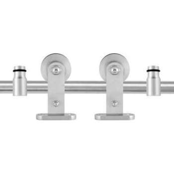 schuifdeursysteem Kiva RVS 200 cm