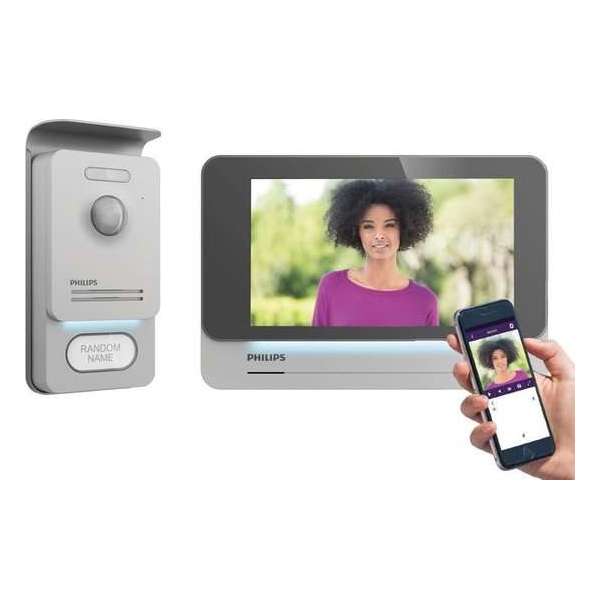 Philips WelcomeEye Connect Pro Wi-Fi deurbel met camera Philips WelcomeEye Connect Pro Wi-Fi deurbel met camera