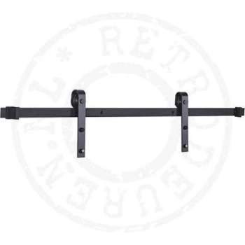 RETRO SCHUIFDEURBESLAG COMPLEET 150CM - COTTAGE