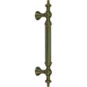 Deurgreep voordeur lange stang messing brons Volkach - 340 mm