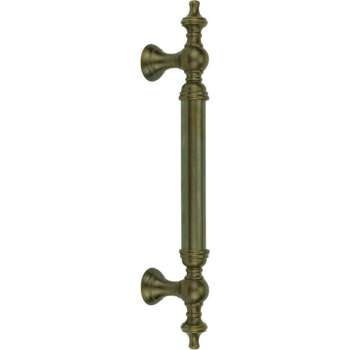 Deurgreep voordeur lange stang messing brons Volkach - 340 mm