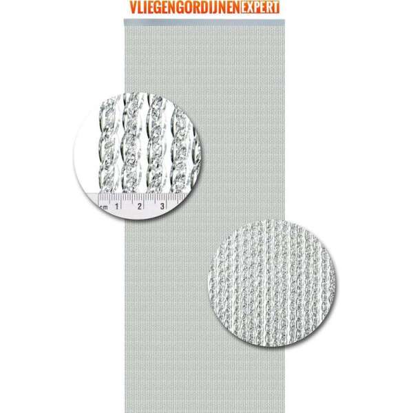 Vliegengordijnenexpert Venetië - Vliegengordijn - 92x210 cm - Transparante Sliert Vliegengordijnenexpert Venetië - Vliegengordijn - 92x210 cm - Transparante Sliert