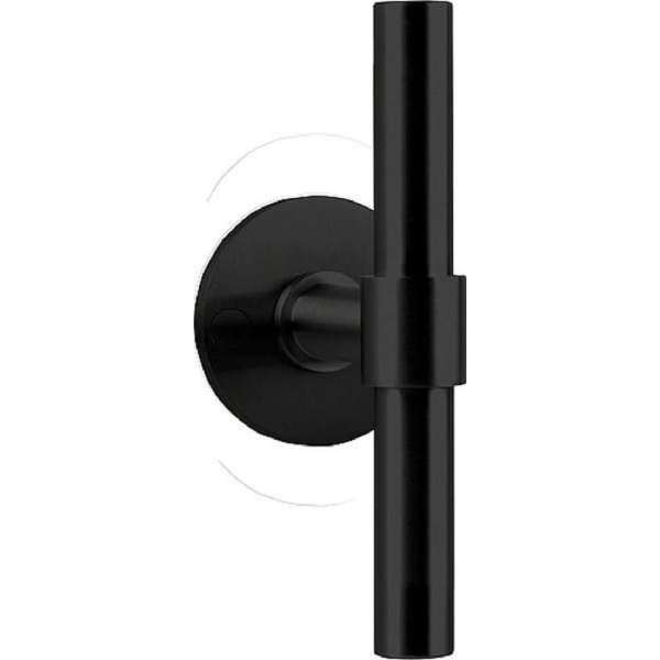 Formani One PBT15XL/50 Deurkruk op rozet mat zwart - dubbel geveerd Formani One PBT15XL/50 Deurkruk op rozet mat zwart - dubbel geveerd