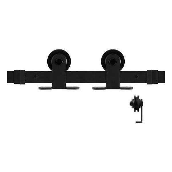 schuifdeursysteem Osa zwart 183 cm schuifdeursysteem Osa zwart 183 cm