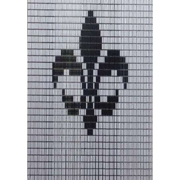 Vliegengordijnenexpert Hulzen - Vliegengordijn - 90x90 cm - Hoofdkleur Wit, Moitef Zilver Vliegengordijnenexpert Hulzen - Vliegengordijn - 90x90 cm - Hoofdkleur Wit, Moitef Zilver