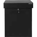 Pakketbrievenbus Topbox XL Brievenbusklep-Stardust Black