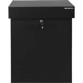 Pakketbrievenbus Topbox XL Brievenbusklep-Stardust Black