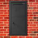 Pakketbrievenbus Frontbox Inbouw Uni-Stardust Graphitgrey