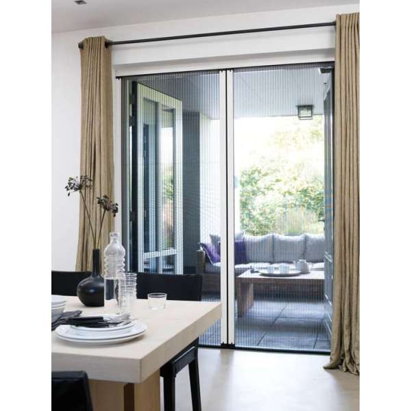 Hamstra Allure Plissé hordeur op maat 96x206-209 WIT Hamstra Allure Plissé hordeur op maat 96x206-209 WIT