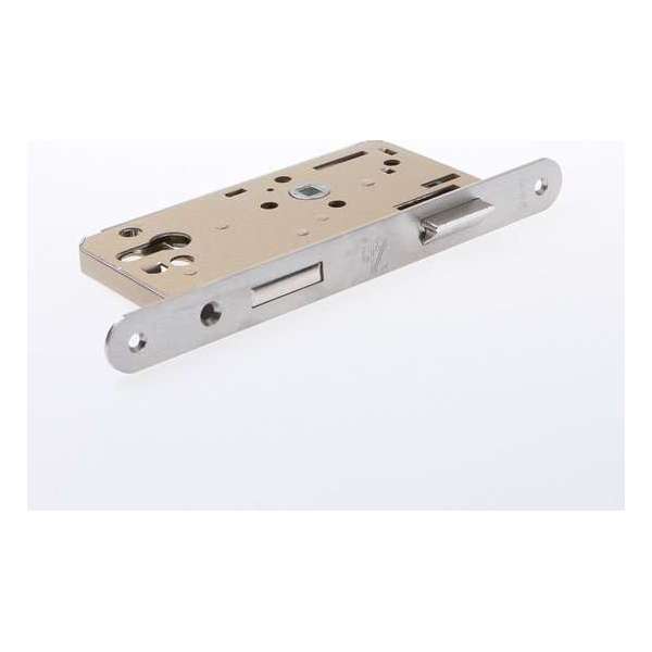 Kfv Veiligheidsslot RVS doornmaat 55mm SKG** Kfv Veiligheidsslot RVS doornmaat 55mm SKG**
