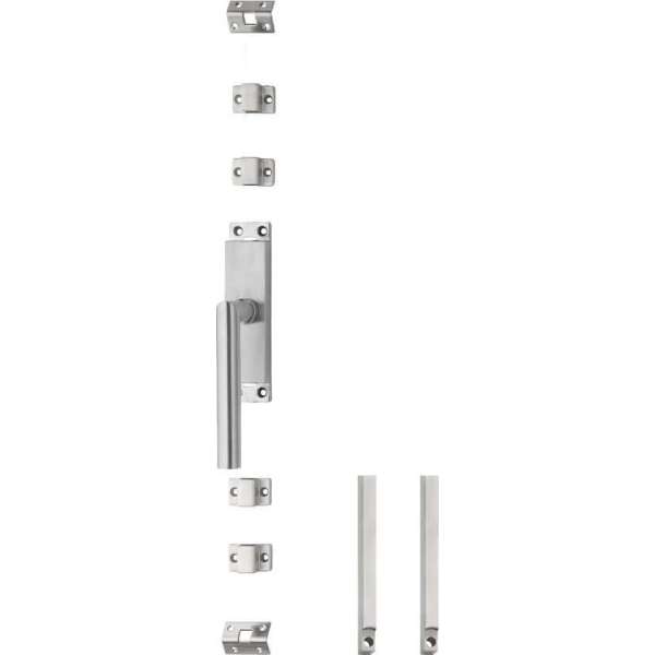 Intersteel Kruk-espagnolet links Hoek 90° met stangenset 2x 1245 mm rvs geborsteld Intersteel Kruk-espagnolet links Hoek 90° met stangenset 2x 1245 mm rvs geborsteld