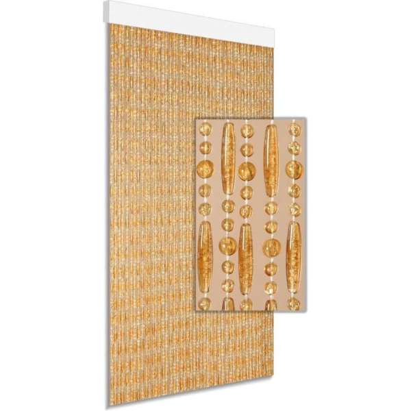 Degor DEGOR deurgordijn Cyprus Beige 90x210 Degor DEGOR deurgordijn Cyprus Beige 90x210