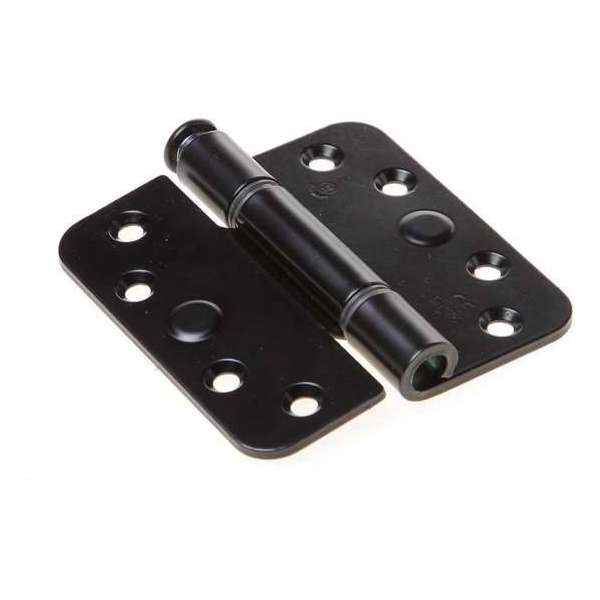 BSW Kogellagerscharnier RD 818 zwart 89 x 89 x 3mm BSW Kogellagerscharnier RD 818 zwart 89 x 89 x 3mm